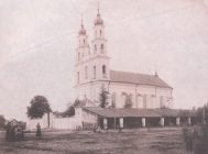 Дзятлава.Касцёл. Фота пачатку 20 ст.