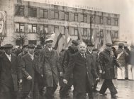 Прадстаўнікі калгаса на свяце 1 Мая ў Дзятлаве, 1978 год (2)