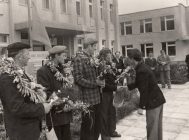 Свята дажынак.Вёска Раклевічы, 1976 год