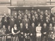 Удзельнікі свята Перамогі. Вёска Раклевічы.1975 год