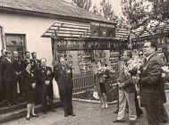 Віншаванне лепшых працаўнікоў калгаса. Вёска Раклевічы, 1973 год